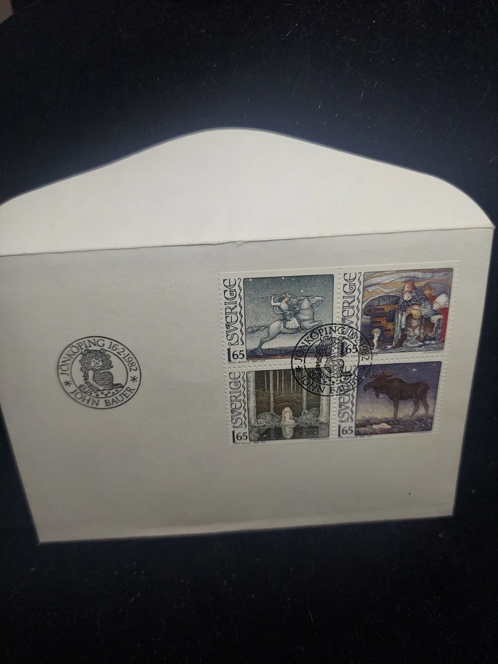 Swedish Jon Koping FDC 16-2- 1982. With Envelope and Booklet. Mint - Image 4 of 4