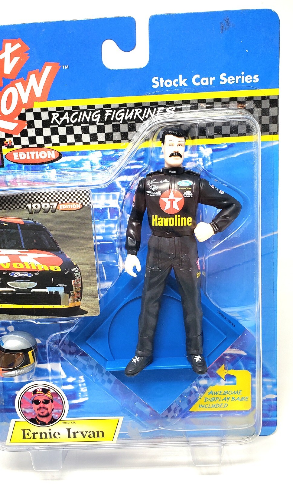 FILA Front Row Racing Figurines 1st Edition Ernie Irvan 1997 Edition #28 Yates Racing