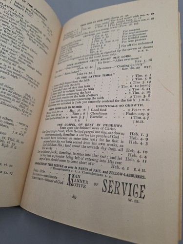 Twelve Baskets Full of Original Bible Outlines - H.Y. Pickering 1946 HCDJ - Imagen 11 de 12