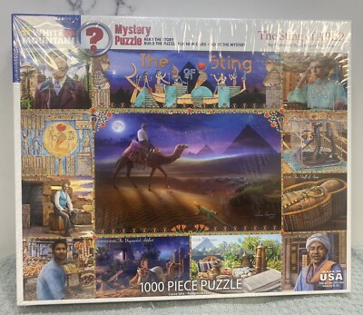 New Sealed White Mountain Puzzles ''The Sting Of APEP'' 1000 Piece Jigsaw Puzzle