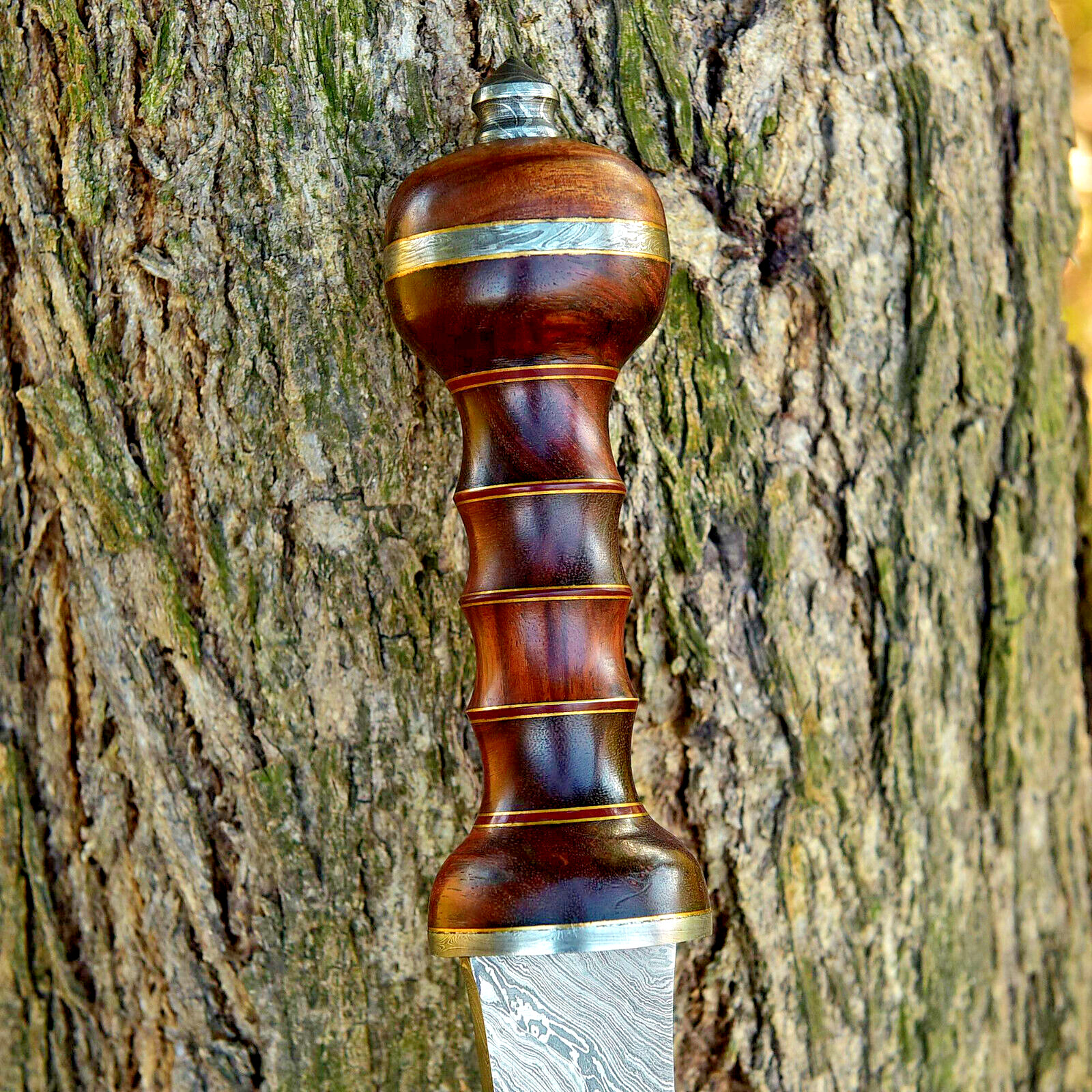 HANDMADE DAMASCUS STEEL GLADIATOR GLADIUS SWORD WITH SHEATH Every Day Carry 2913