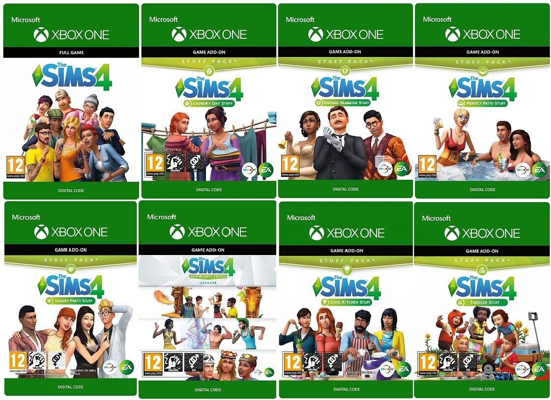 Gaming*Sims 4 ALL Expansions + ALL game/stuff packs Last Update +