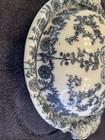Antique Copeland Stoke Upon Trent Blu/Wht Covered Serving Dish Pedestal w lid. — photo 5