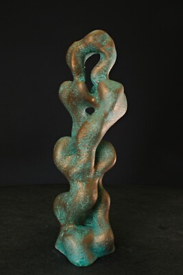 Art sculpture ''David'' 20cm unique Prof.em Andreas Loeschner-Gornau