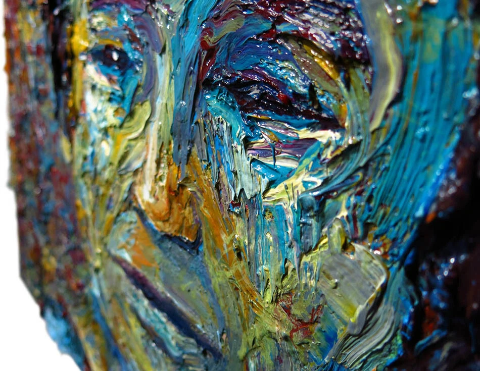 BUY ORIGINAL█OIL█PAINTING IMPRESSIONISM ART█REALISM ABSTRACT█OUTSIDER MODERN█POP - Image 4 of 4