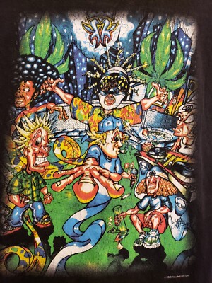 Vtg Kottonmouth Kings Hidden Stash Pakelika 420 Distressed Band