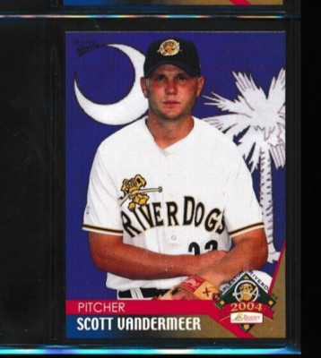 2004 Multi-Ad #28 Scott Vandermeer Charleston Riverdogs Hardees (AN62) SWSW7