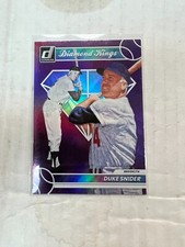 Duke Snider 2023 Donruss Baseball Diamond Kings Holo Purple #9 NrMt