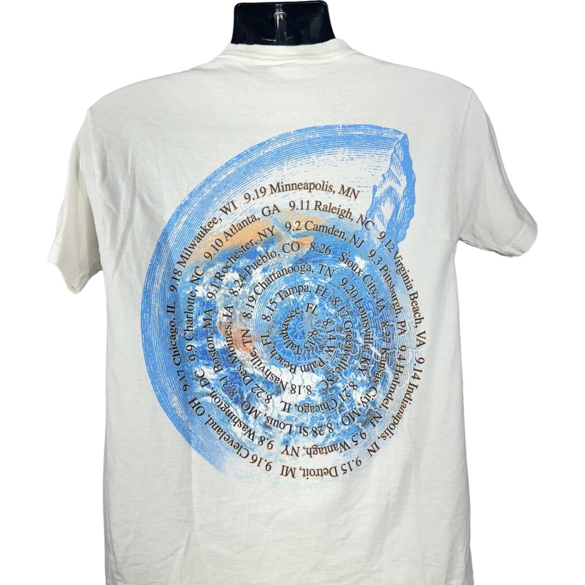 THE MOODY BLUES STRANGE TIMES Tシャツ L バンド THE MOODY BLUES STRANGE TIMES Tシャツ L バンド The Moody