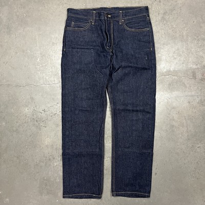 Filson Bullbuck Double Front Knee Dark Indigo Wash Denim Jeans 
