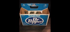 1 Vintage Box Sugar-Free Dr Pepper 6 pack car...