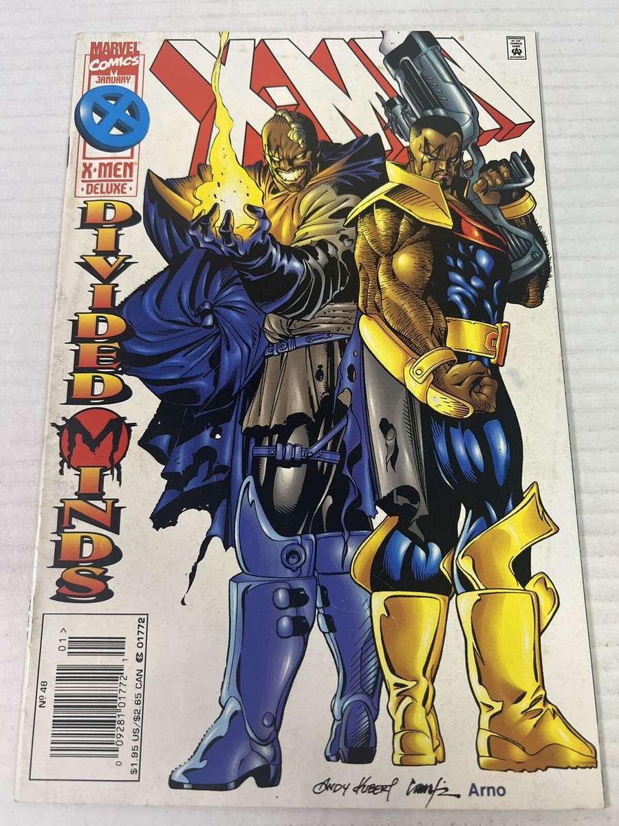 コレクション COMICS NEWS Vol.48 Marvel Comics X-Men Deluxe Divided Minds Issue 48 Comic Book 1996