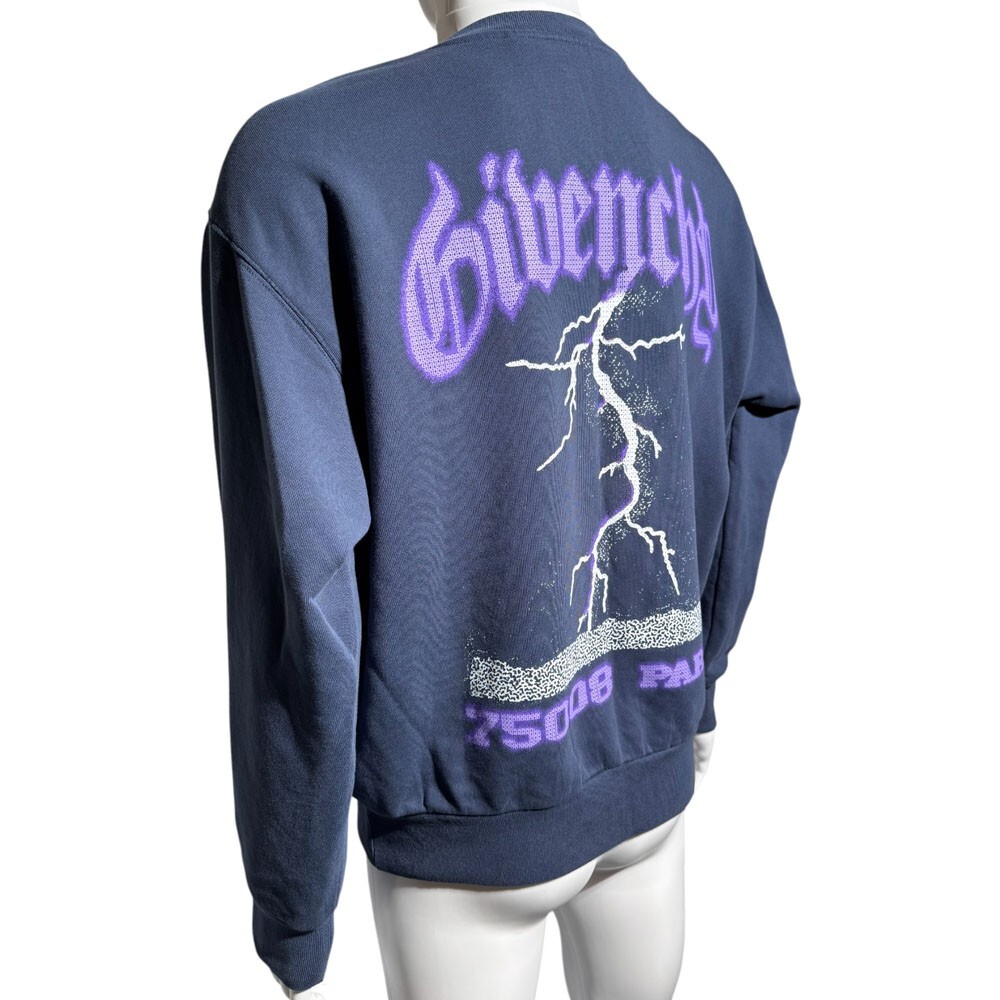 Pre-Owned Authentic GIVENCHY Navy Sweatshirt Jump… - image 4