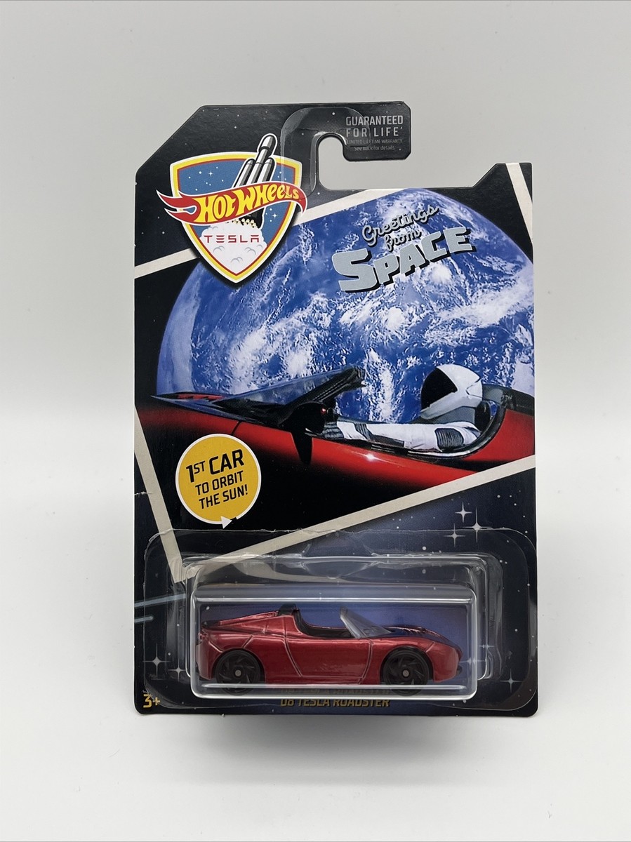 Roadster With Starman 08 Tesla Roadster Hot Wheels 2008 Tesla