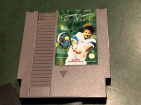 JIMMY CONNORS TENNIS-NES Console Gioco Game Play NINTENDO 8 BIT PAL A ITALIANO