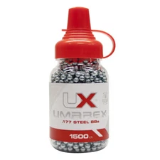 UMAREX .177 Cal / 4.5mm Precision 1500 Count Steel BBs Ammo for BB Airgun