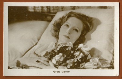 #61097 GRETA GARBO (1905-1990) schwedische Schauspielerin. Vintage Postkarte Ross 1930er