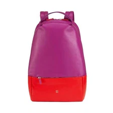 DUDU Men's Sporty Backpack Multi-Color Leather, Women's Backpack Soft Design Color