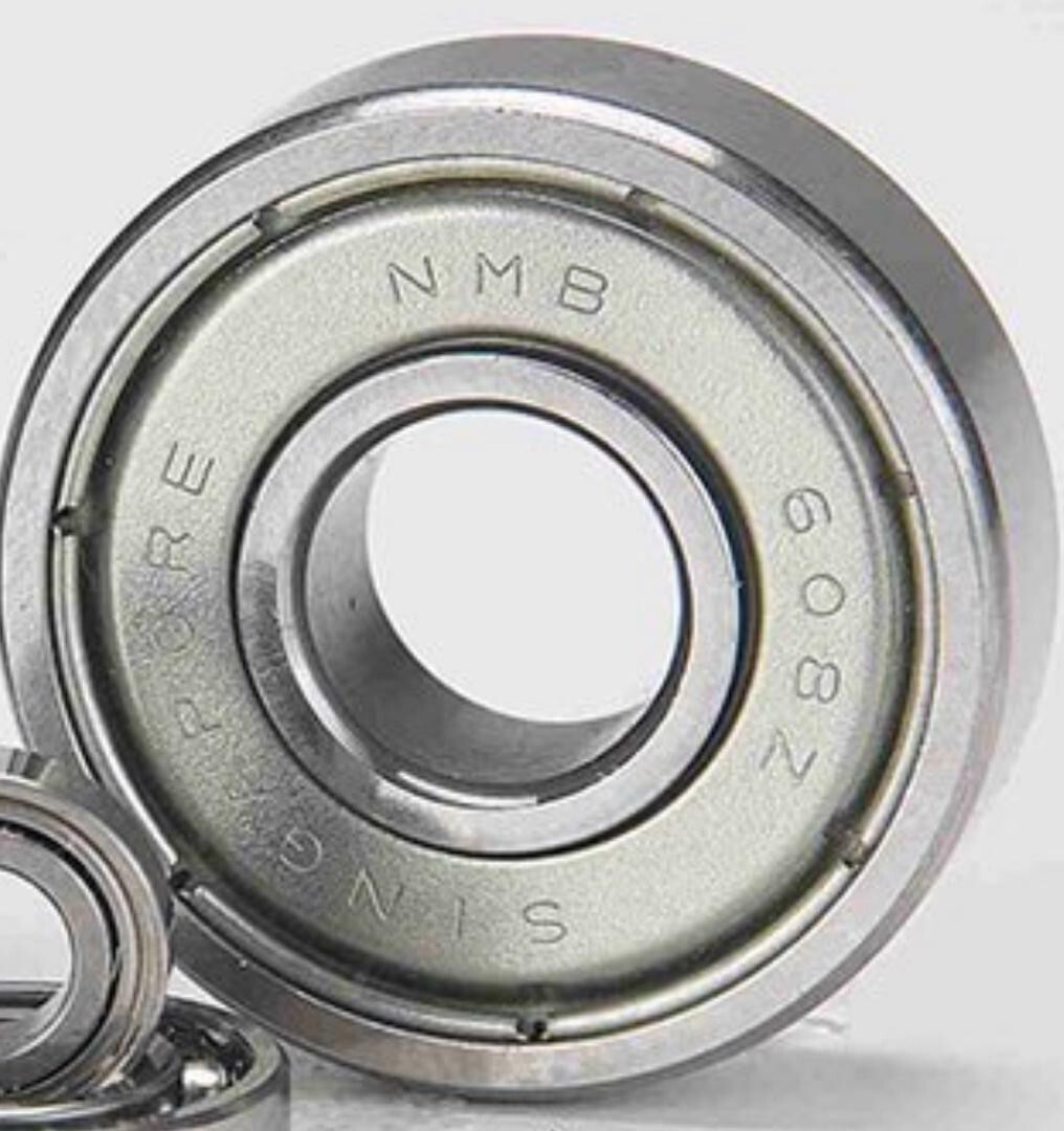 NMB Singapure 608 ZZ Deep Groove Ball Bearing, Metal Shielded