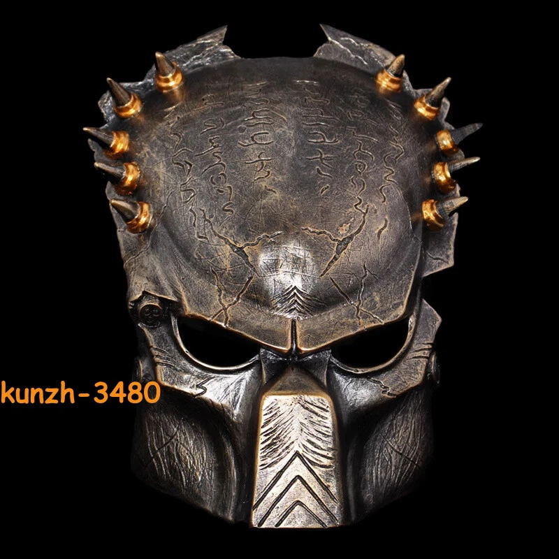 Alien vs Predator AVP Lone Wolf Predator Mask Cosplay Prop Collection Resin Mask - Image 4 of 4
