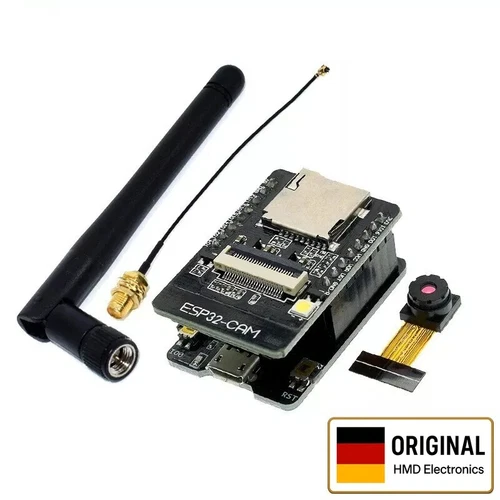 ESP32-CAM-MB WiFi Bluetooth Kamera Modul mit 4MB Flash + 2.4GHz Antenne
