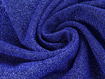 LUREX Mesh Jersey Stoff glitzernd leicht transparent Kostüm ROYALBLAU EUR 9,98/m - Bild 1 von 2