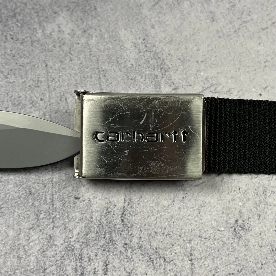 Cinturón de algodón negro Carhartt - Imagen 4 de 4