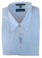 Men  s Dress Shirt Long sleeve, convertible Cuffs Gino Rossini Design in Italy