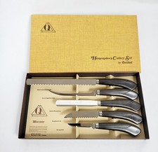 Vintage set! Quikut stainless steel cooking knives (Made in USA)