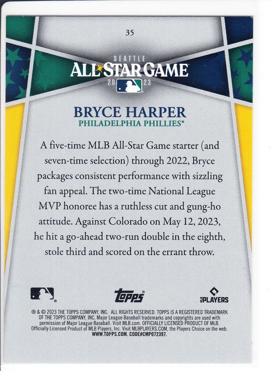 2023 Topps All Star Seattle Bonus Packs Game Base & Parallels You Pick