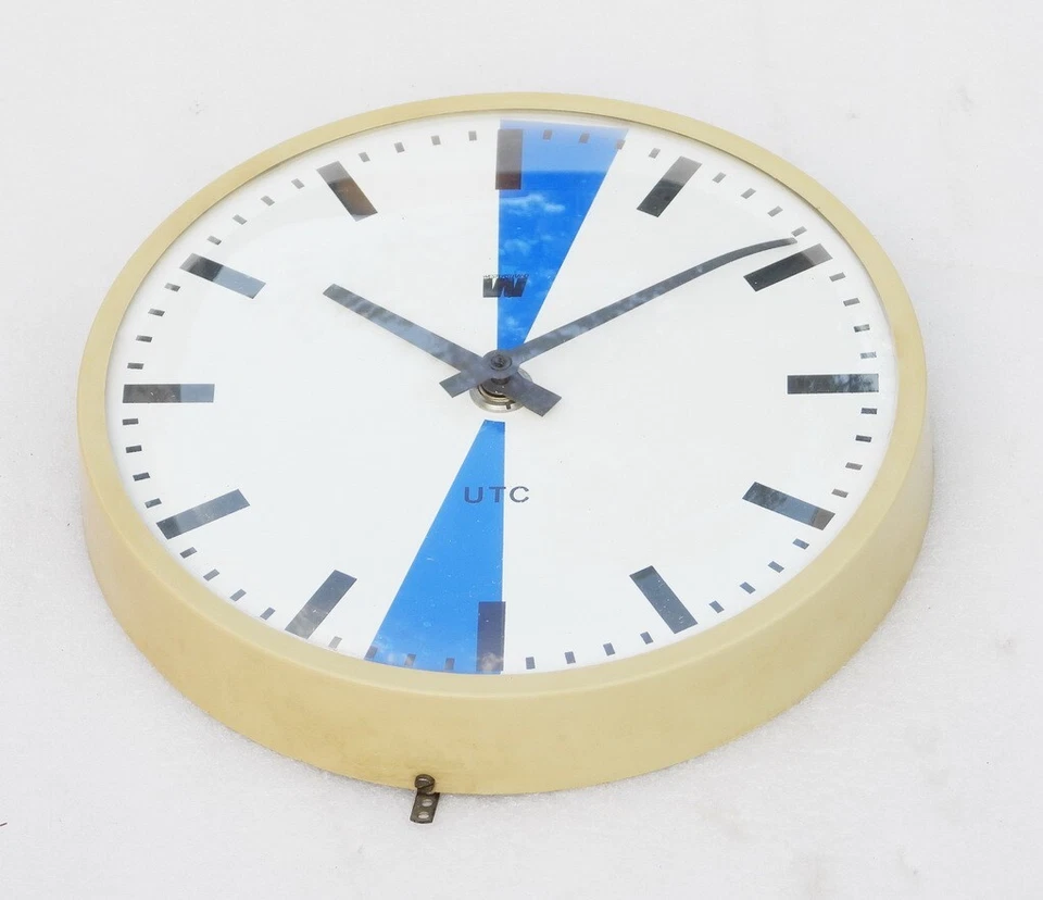 RELOJ ESCLAVO ELÉCTRICO MARINO BARCOS VINTAGE WESTERSTRAND SUECIA UTC Foto 2 de 4