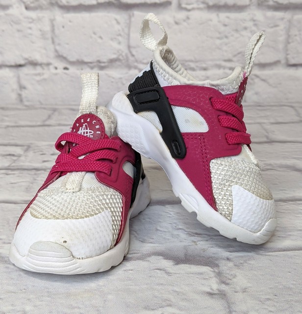 nike huarache toddler white