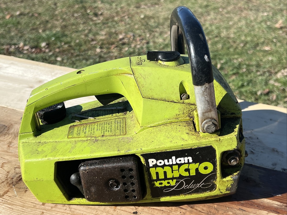 Vintage Poulan micro XXV Deluxe chainsaw - PARTS SAW (cc) | eBay