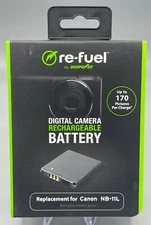 Digipower RF-CN11L Rechargeable Li-Ion Replacement Battery for Canon NB-11L