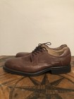 Studio Belvedere Bay Bridge Men's Size 14D Brown Pebbled Leather Oxford Shoes — photo 8