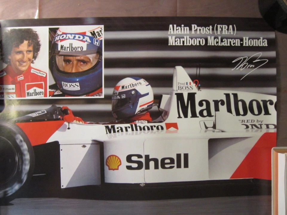 Alain Prost - Formula One - Marlboro Racing Posters & Stickers - Image 4 of 4