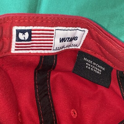 Vintage The Wu-Tang Brand Limited OG USA Flag Hat Ht2 | eBay