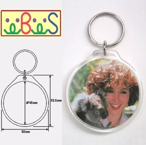 Plastic keyrings to deals put photos in