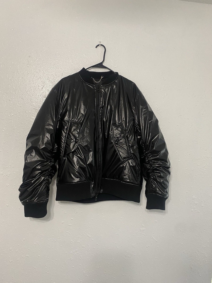 M*A様 DRIES VAN NOTEN Bomber Jacket Dries Van Noten Bomber Jacket Black Men's Medium Full Zip Pockets