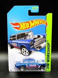 Hot Wheels 2015 HW Workshop | Chevy Silverado Azzurro #249/250 | Modellino Auto Da Collezione