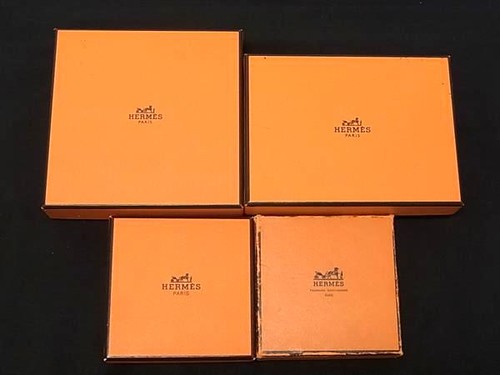 HERMES Empty Gift Boxes Dust Bags Set Bundle Lot 30pcs Auth DB3905 - Afbeelding 5 van 8