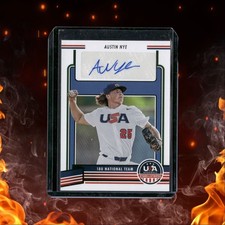 2023 Panini Stars & Stripes Austin Nye 15U National Team Auto #18U2-AN