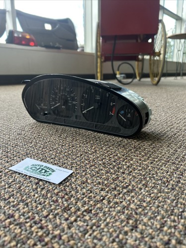 96-98 BMW Z3 E36/7 1.9 MT MPH SPEEDOMETER INSTRUMENT CLUSTER GAUGE 91k MILES OEM - Picture 3 of 8