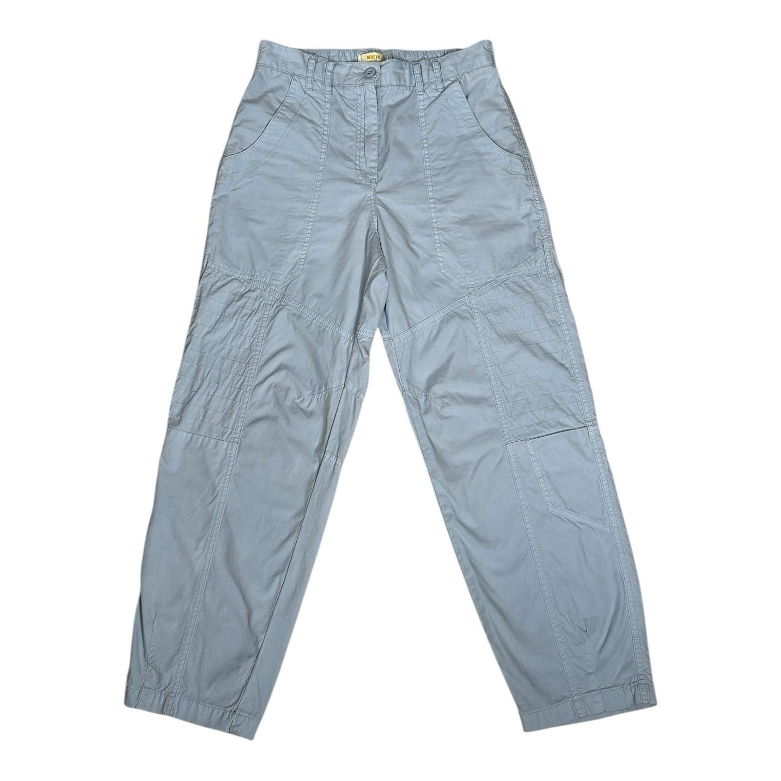 Womens 6 Blue Wide Leg The Roamer Cargo Carpenter Vt