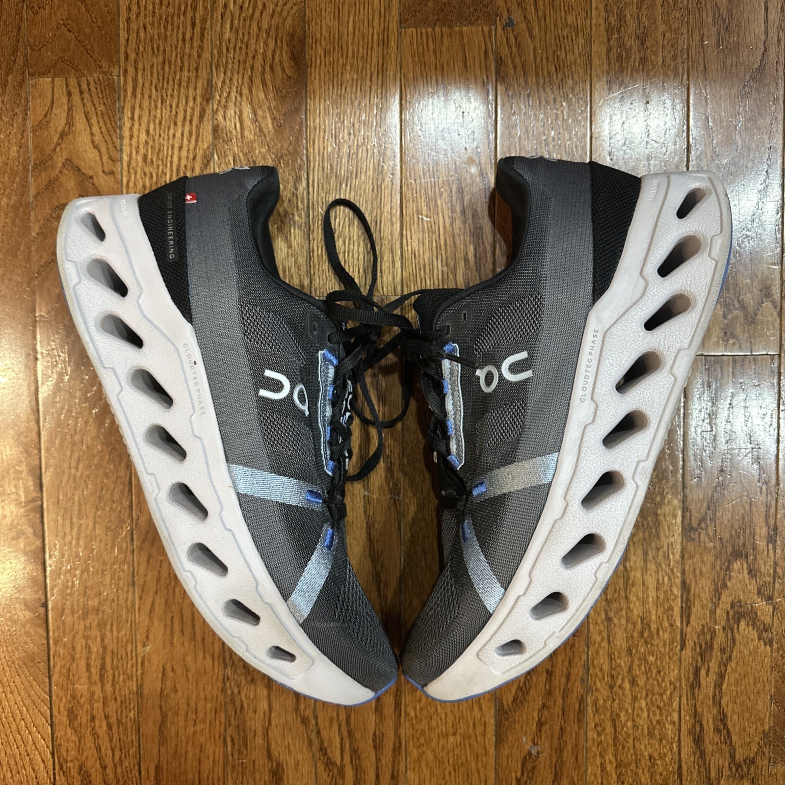 Size 12 - On Cloudeclipse Running Sneaker Black F… - image 1