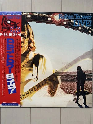 Robin Trower (VINYL RECORD LP 1976) Robin Trower Live!, CHY 1089, Excelente, OBI - Imagen 1 de 4