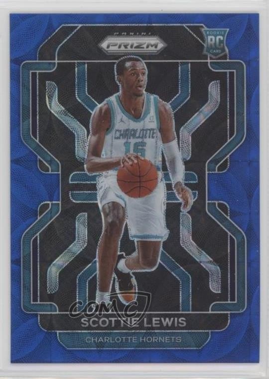 2021-22 Panini Prizm Choice Blue Prizm 11/39 Scottie Lewis #287 Rookie RC 6o3