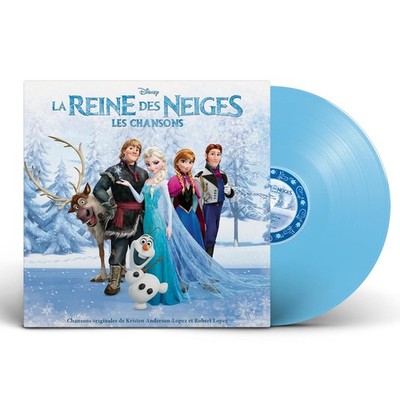 Die Eiskönigin - Les Chansons / Frozen Vinyl Blau Opaque - NEU