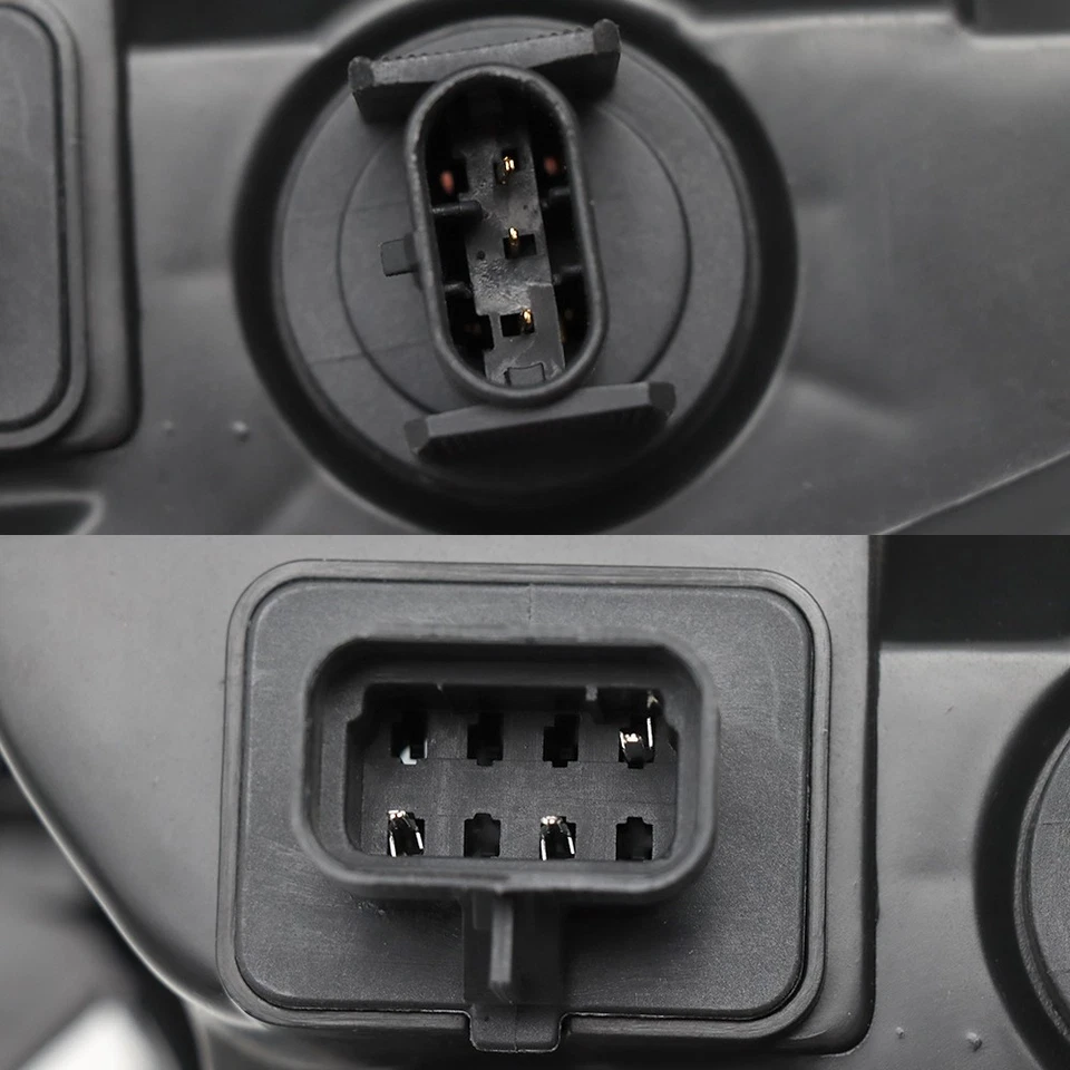 Conjunto de faros compatible con Freightliner M2 2004-2013 par negro Foto 4 de 4