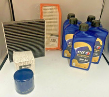 KIT TAGLIANDO 3 FILTRI ORIGINALE RENAULT CLIO IV 1.5 DCI 5 LITRI ELF 5W30 